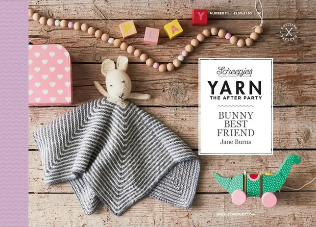 Patrón impreso YARN The After Party nº 111 – Bunny Best Friend (Scheepjes) - Portada libreto