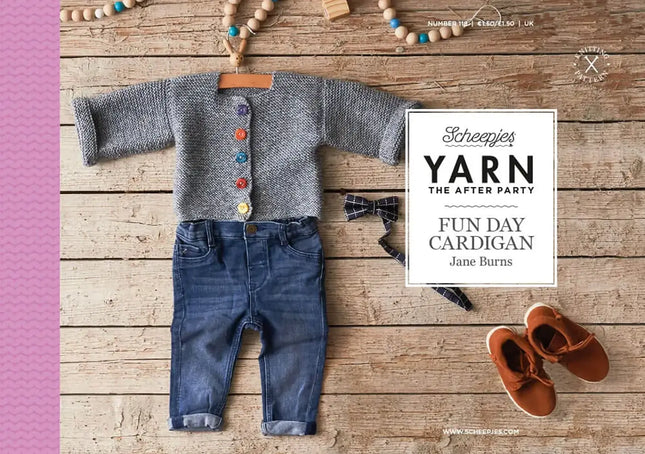 Patrón impreso YARN The After Party nº 118 – Fun Day Cardigan (Scheepjes) - Portada libreto