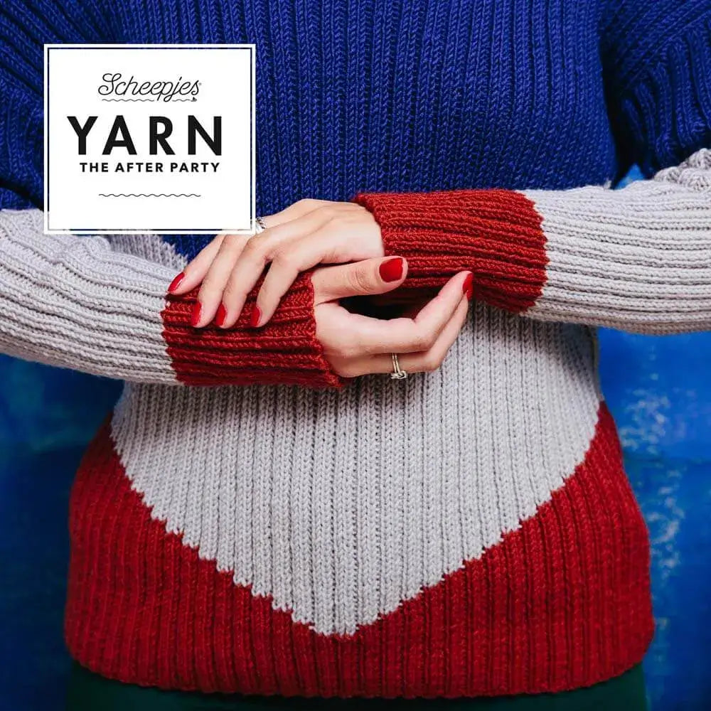 Patrón impreso YARN The After Party nº 130 – Chevron Jumper (Scheepjes) - Detalle 5