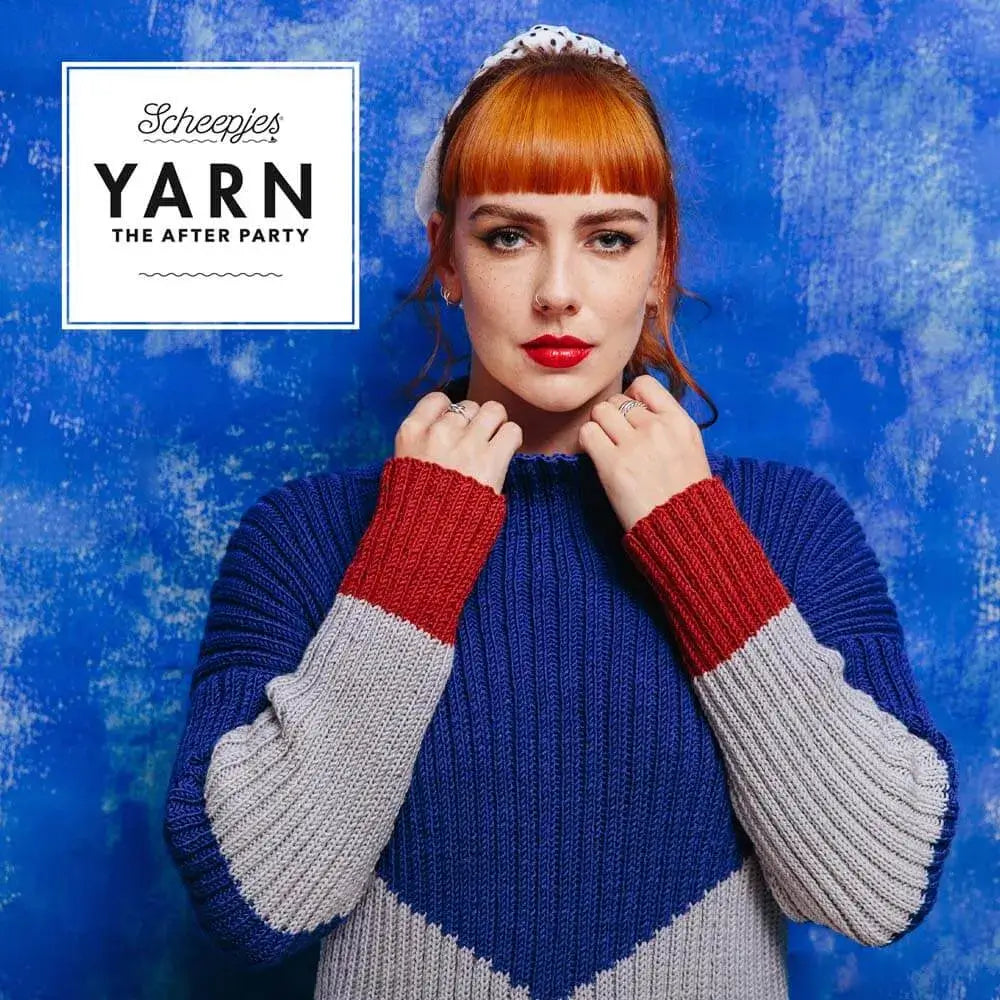 Patrón impreso YARN The After Party nº 130 – Chevron Jumper (Scheepjes) - Detalle 6