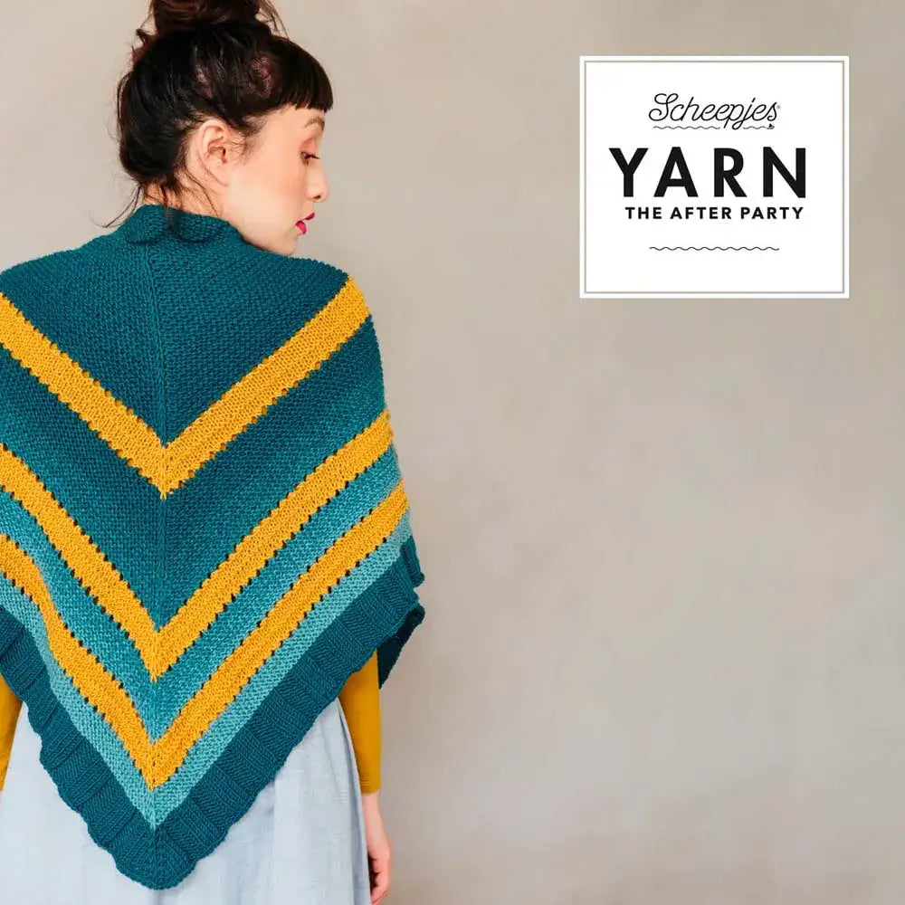 Patrón impreso YARN The After Party nº 137 – Shawl for Adventures (Scheepjes) - Detalle 2