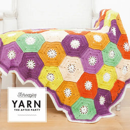 Patrón Impreso YARN The After Party nº 14 – Hexagon Blanket (Scheepjes)