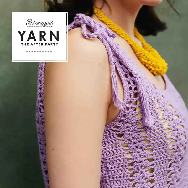 Patrón impreso YARN The After Party nº 150 – Tassel Tie Vest (Scheepjes)- Detalle 3