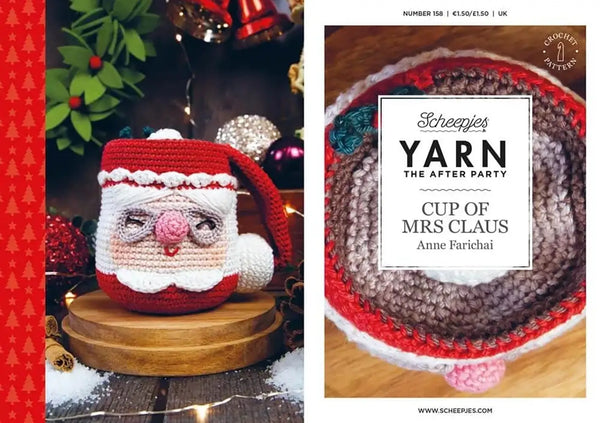 Patrón impreso YARN The After Party nº 158 – Cup of Mrs Claus (Scheepjes) - Portada libreto