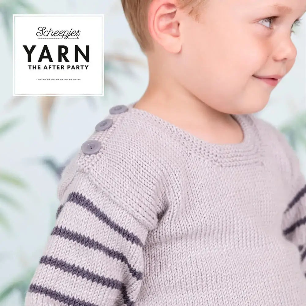 Patrón Impreso YARN The After Party nº 22 – Dino Hunter Sweater (Scheepjes) - Detalle 7