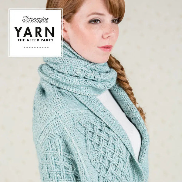 Patrón Impreso YARN The After Party nº 25 – Celtic Tiles Wrap (Scheepjes) - Detalle 2