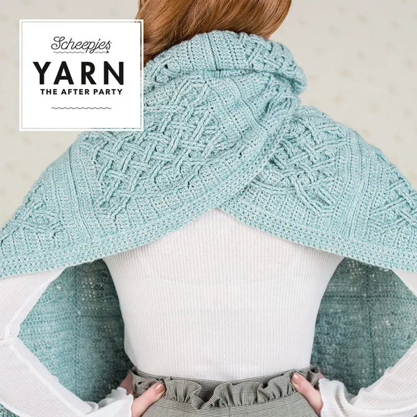 Patrón Impreso YARN The After Party nº 25 – Celtic Tiles Wrap (Scheepjes) - Detalle 3