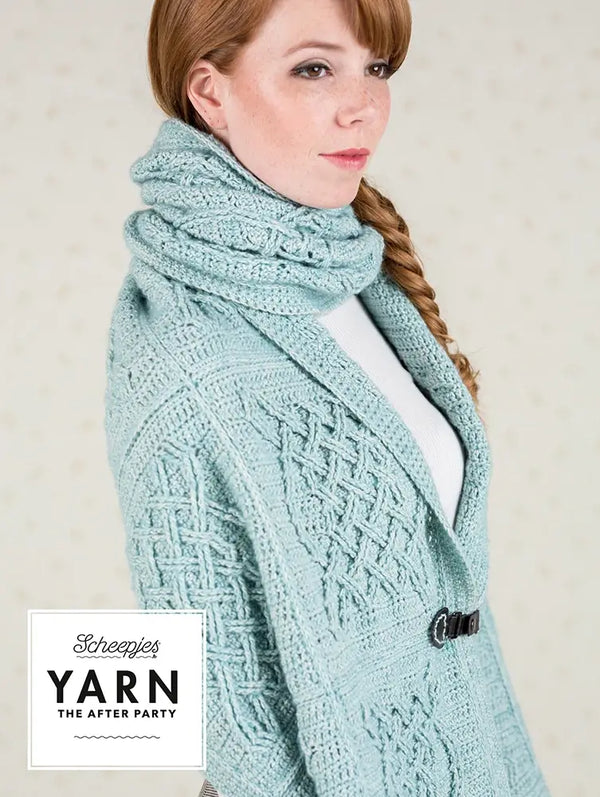 Patrón Impreso YARN The After Party nº 25 – Celtic Tiles Wrap (Scheepjes) - Detalle 5
