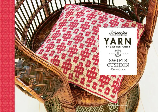 Patrón Impreso YARN The After Party nº 45 – Swifts Cushion (Scheepjes) - Portada libreto