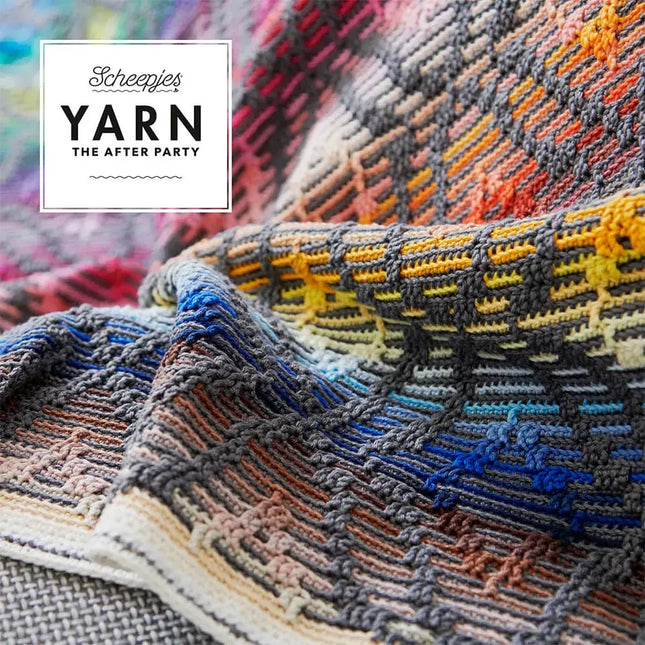 Patrón Impreso YARN The After Party nº 47 – Diamond Sofa Runner (Scheepjes) - Detalle 2