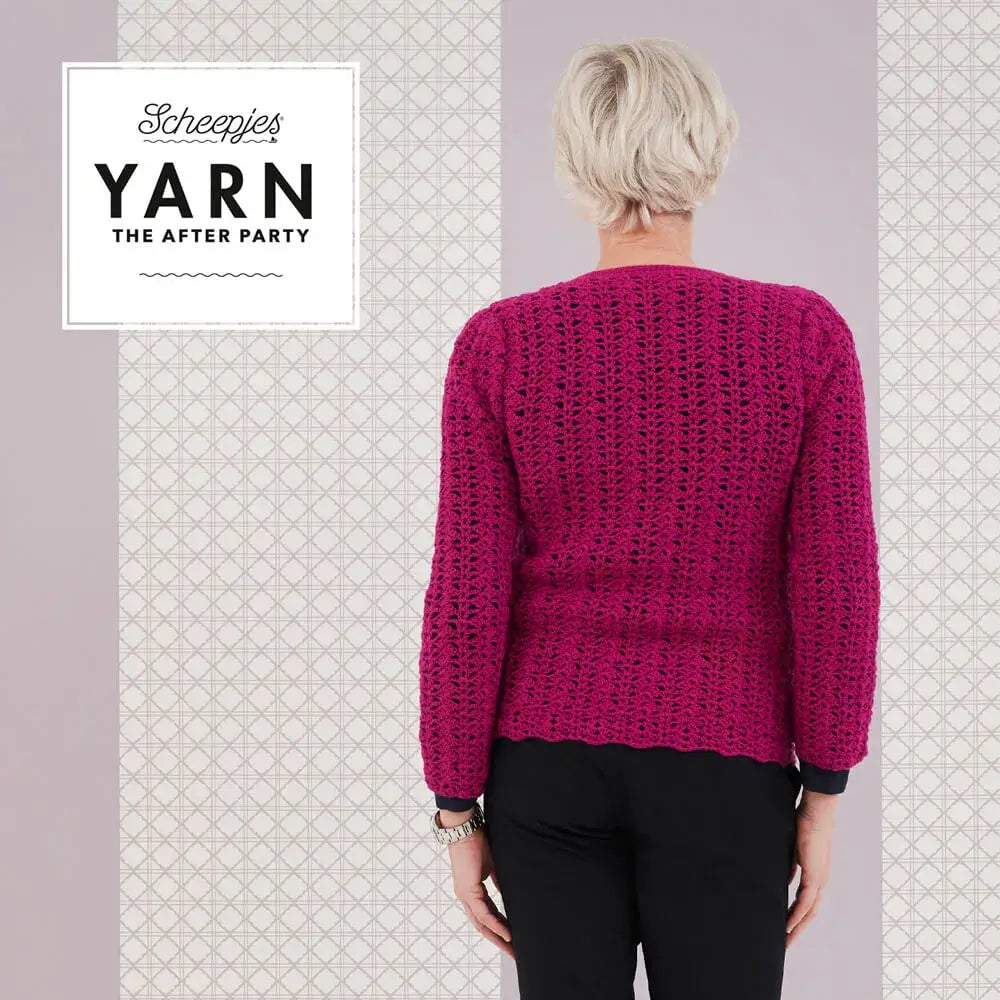 Patrón impreso YARN The After Party nº 48 – Posy Cardigan (Scheepjes) - Detalle 3