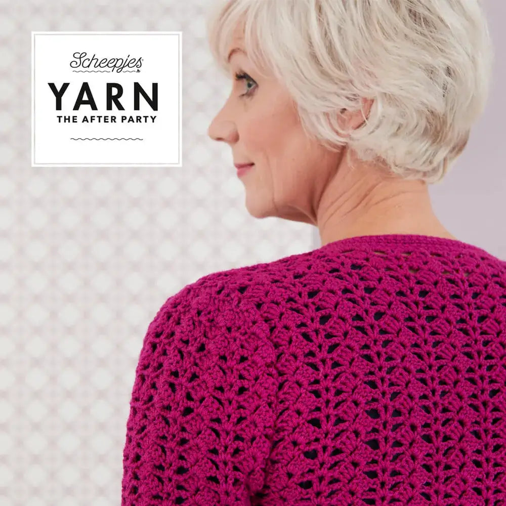 Patrón impreso YARN The After Party nº 48 – Posy Cardigan (Scheepjes) - Detalle 4