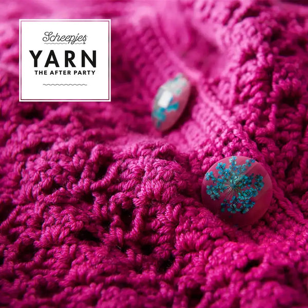 Patrón impreso YARN The After Party nº 48 – Posy Cardigan (Scheepjes) - Detalle 2