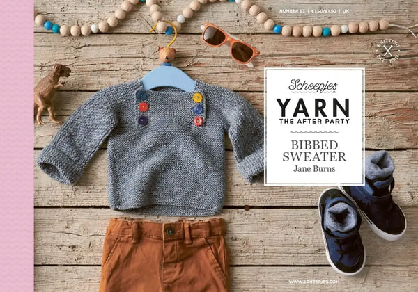Patrón impreso YARN The After Party nº 83 – Bibbed Sweater (Scheepjes) - Portada libreto