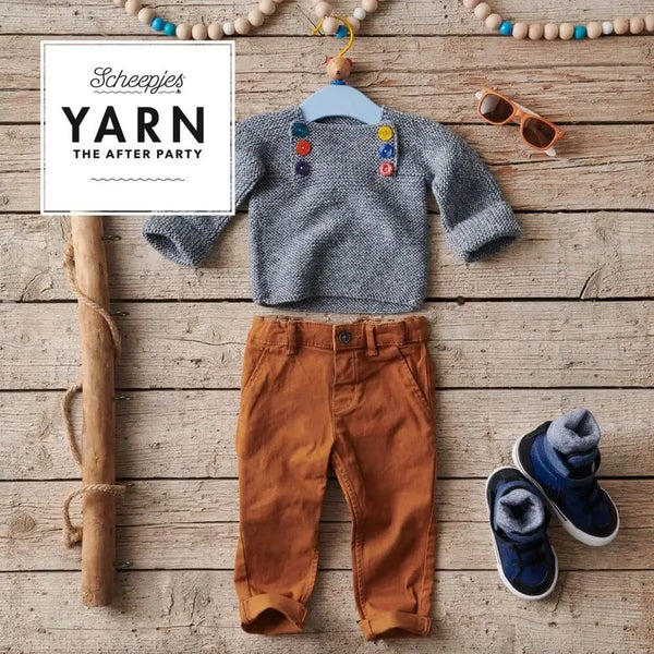 Patrón impreso YARN The After Party nº 83 – Bibbed Sweater (Scheepjes) - Detalle 3