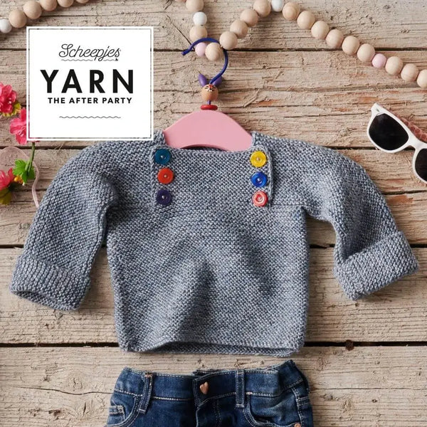 Patrón impreso YARN The After Party nº 83 – Bibbed Sweater (Scheepjes) - Detalle 4