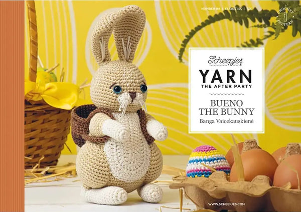 Patrón Impreso YARN The After Party nº 84 – Bueno the Bunny (Scheepjes) - Portada libreto