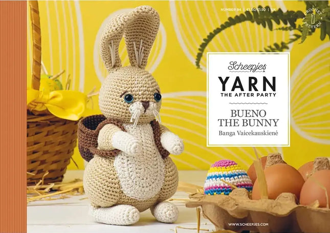 Patrón Impreso YARN The After Party nº 84 – Bueno the Bunny (Scheepjes) - Portada libreto