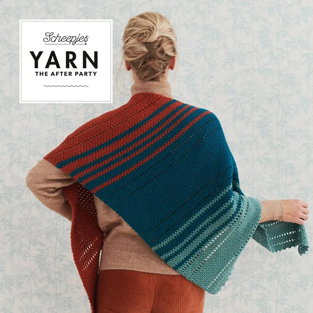 Patrón Impreso YARN The After Party nº 92 – Away Day Shawl (Scheepjes) - Detalle 2
