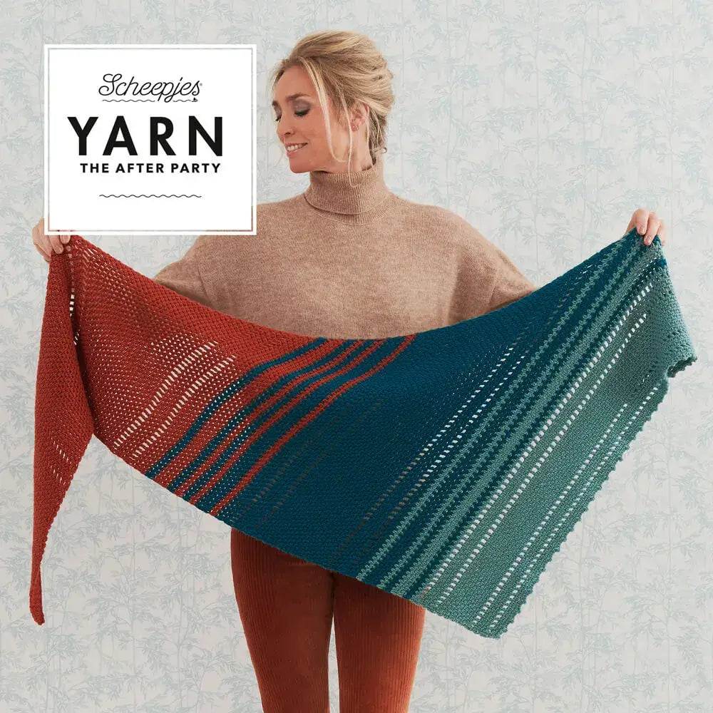 Patrón Impreso YARN The After Party nº 92 – Away Day Shawl (Scheepjes) - Detalle 3