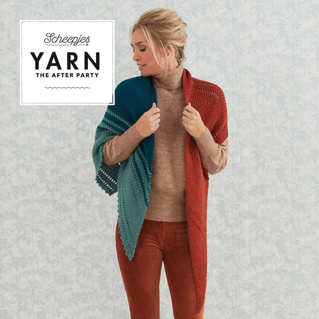 Patrón Impreso YARN The After Party nº 92 – Away Day Shawl (Scheepjes) - Detalle 4