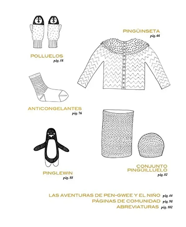 Libro: Pingüinos - Una colección de punto - Interior 2