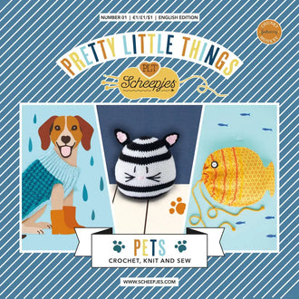 Patrón impreso Pretty Little Things nº 1 – Pets (Scheepjes) - Portada