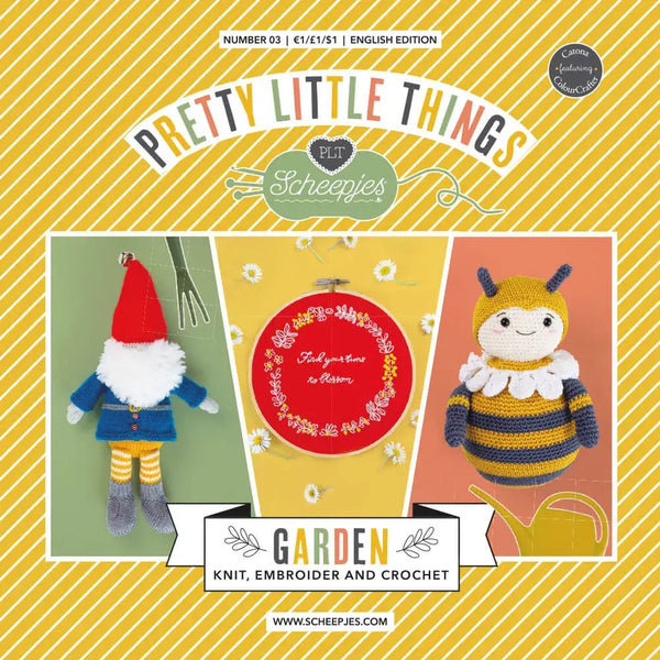 Patrón impreso Pretty Little Things nº 3 – Garden (Scheepjes) - Portada