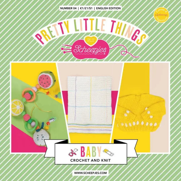 Patrón impreso Pretty Little Things nº 4 – Baby (Scheepjes) - Portada