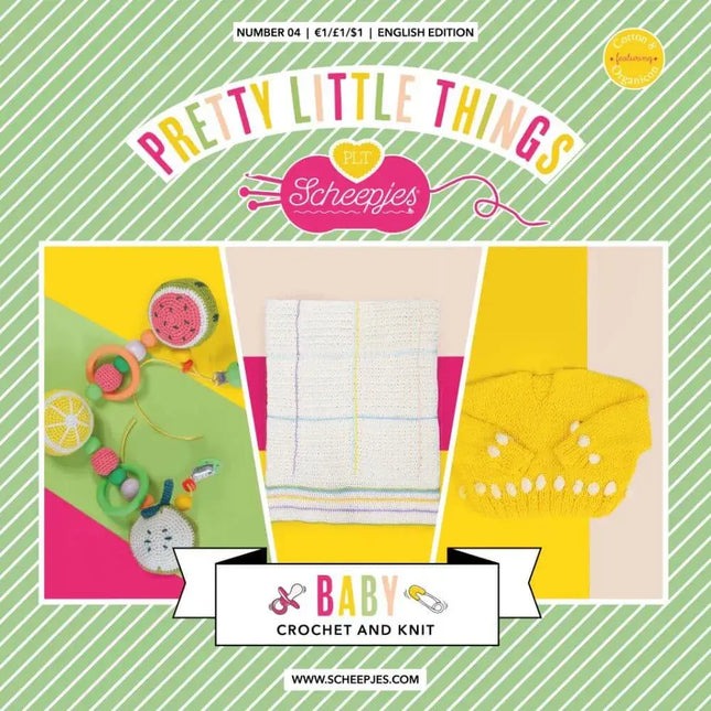 Patrón impreso Pretty Little Things nº 4 – Baby (Scheepjes) - Portada