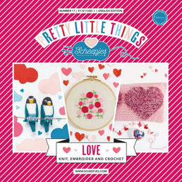 Patrón impreso Pretty Little Things nº 11 – Love (Scheepjes) - Portada