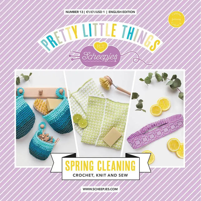 Patrón impreso Pretty Little Things nº 13 – Spring Cleaning (Scheepjes) - Portada