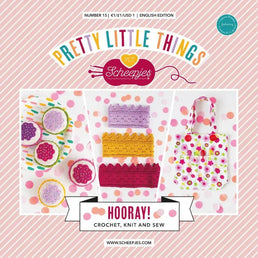 Patrón impreso Pretty Little Things nº 15 – Hooray! (Scheepjes) - Portada