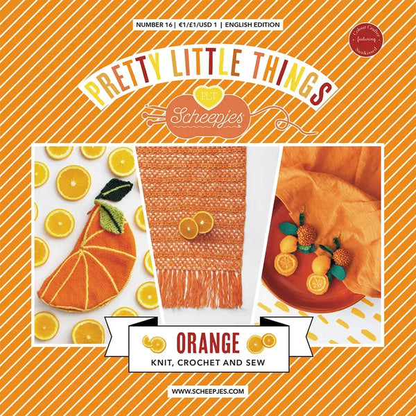 Patrón impreso Pretty Little Things nº 16 – Orange (Scheepjes) - Portada