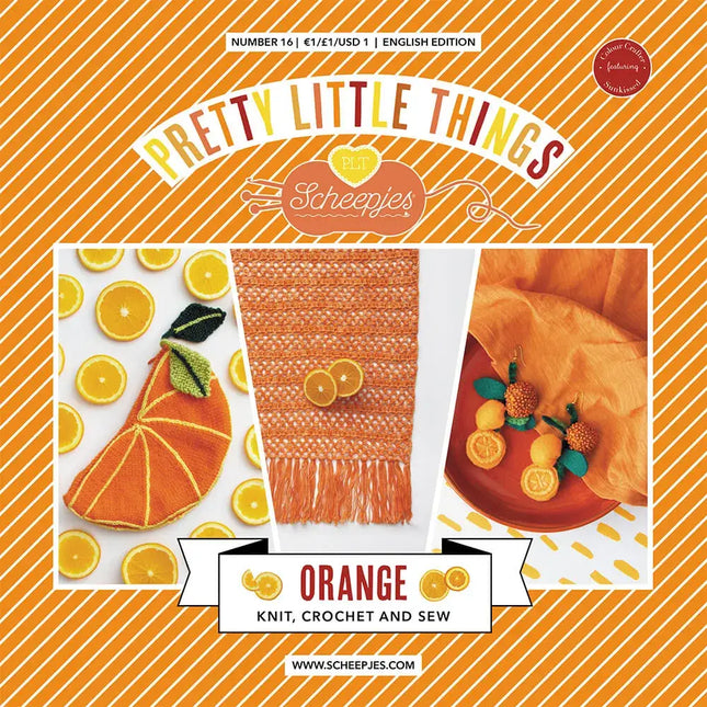 Patrón impreso Pretty Little Things nº 16 – Orange (Scheepjes) - Portada