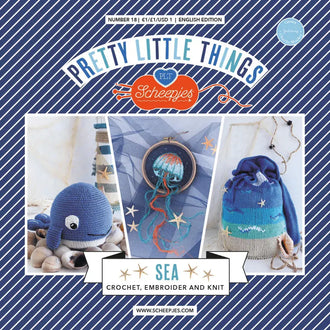 Patrón impreso Pretty Little Things nº 18 – Sea (Scheepjes) - Portada