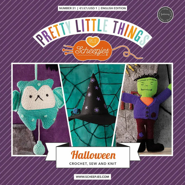Patrón impreso Pretty Little Things nº 31 – Halloween (Scheepjes) - Portada