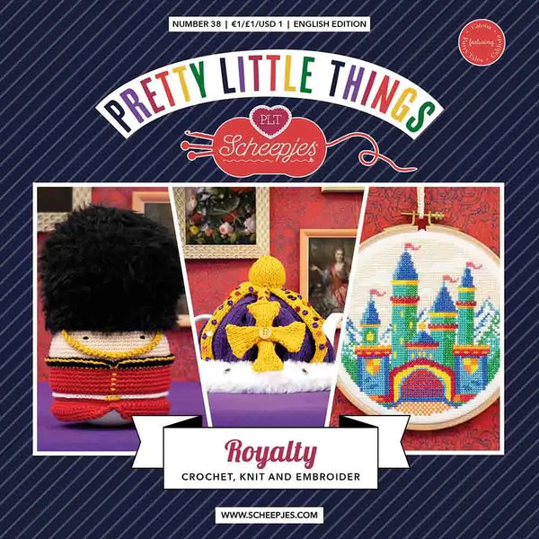 Patrón impreso Pretty Little Things nº 38 – Royalty (Scheepjes) - Portada