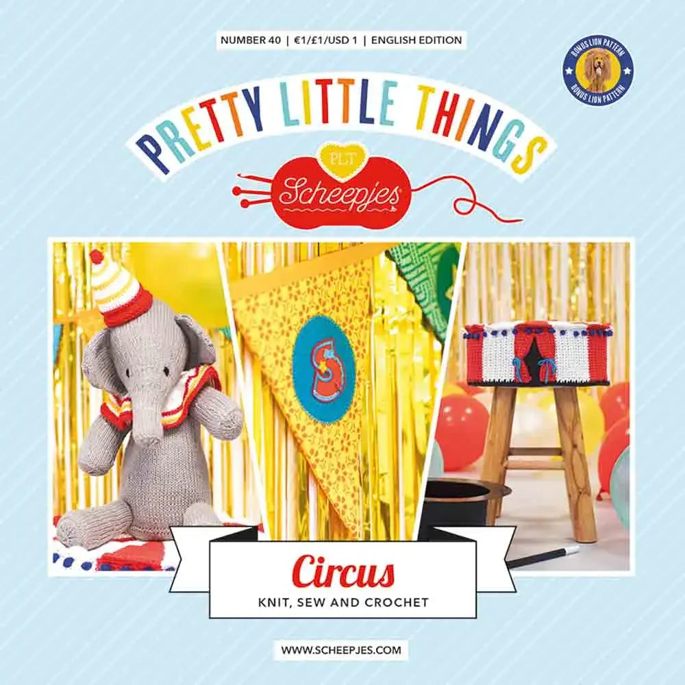 Patrón impreso Pretty Little Things nº 40 – Circus (Scheepjes)- Portada