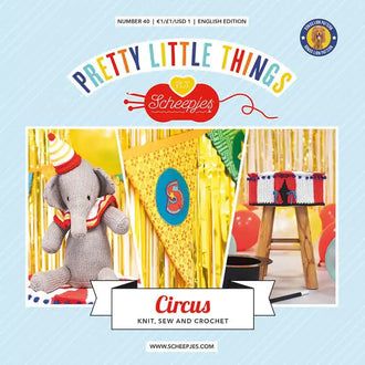 Patrón impreso Pretty Little Things nº 40 – Circus (Scheepjes)- Portada