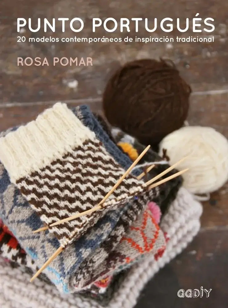 Libro: Punto portugués - 20 modelos contemporáneos de inspiración tradicional - Portada