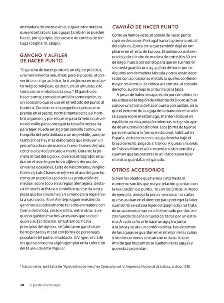 Libro: Punto portugués - 20 modelos contemporáneos de inspiración tradicional - Interior 1