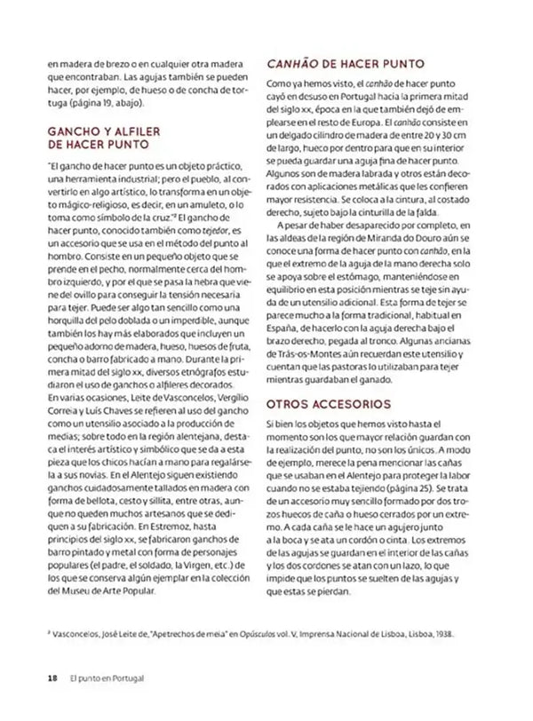 Libro: Punto portugués - 20 modelos contemporáneos de inspiración tradicional - Interior 1