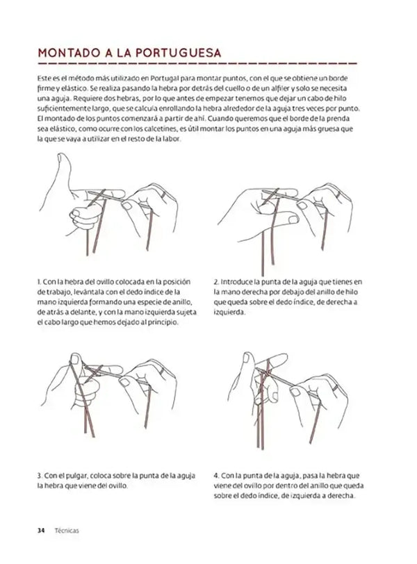 Libro: Punto portugués - 20 modelos contemporáneos de inspiración tradicional - Interior 3