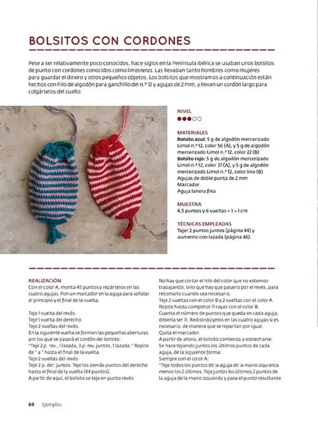 Libro: Punto portugués - 20 modelos contemporáneos de inspiración tradicional - Interior 5