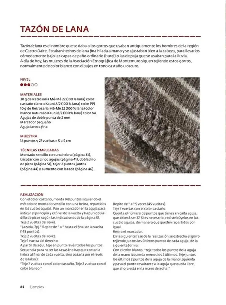 Libro: Punto portugués - 20 modelos contemporáneos de inspiración tradicional - Interior 7
