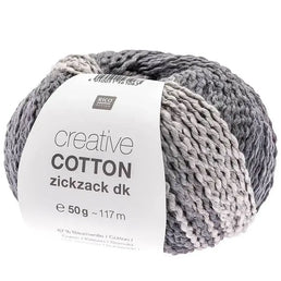 Creative Cotton Zigzag - 383228.007 - Gris