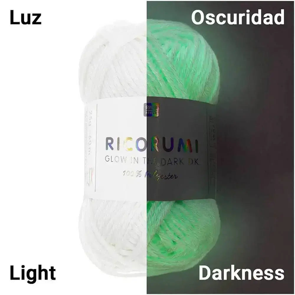 Rico Design - Ricorumi Glow In The Dark DK -  383397.001 - 1