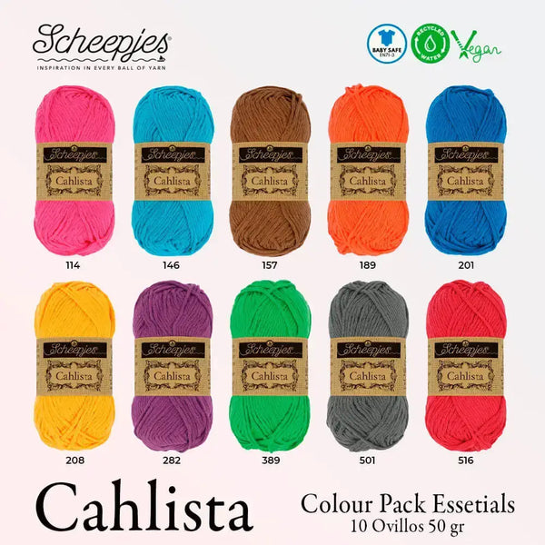 Scheepjes - Cahlista Colour Pack Essentials