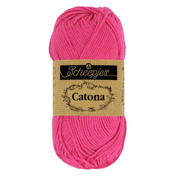 Scheepjes Catona Colour Pack Essentials 🩷 114 Shocking Pink